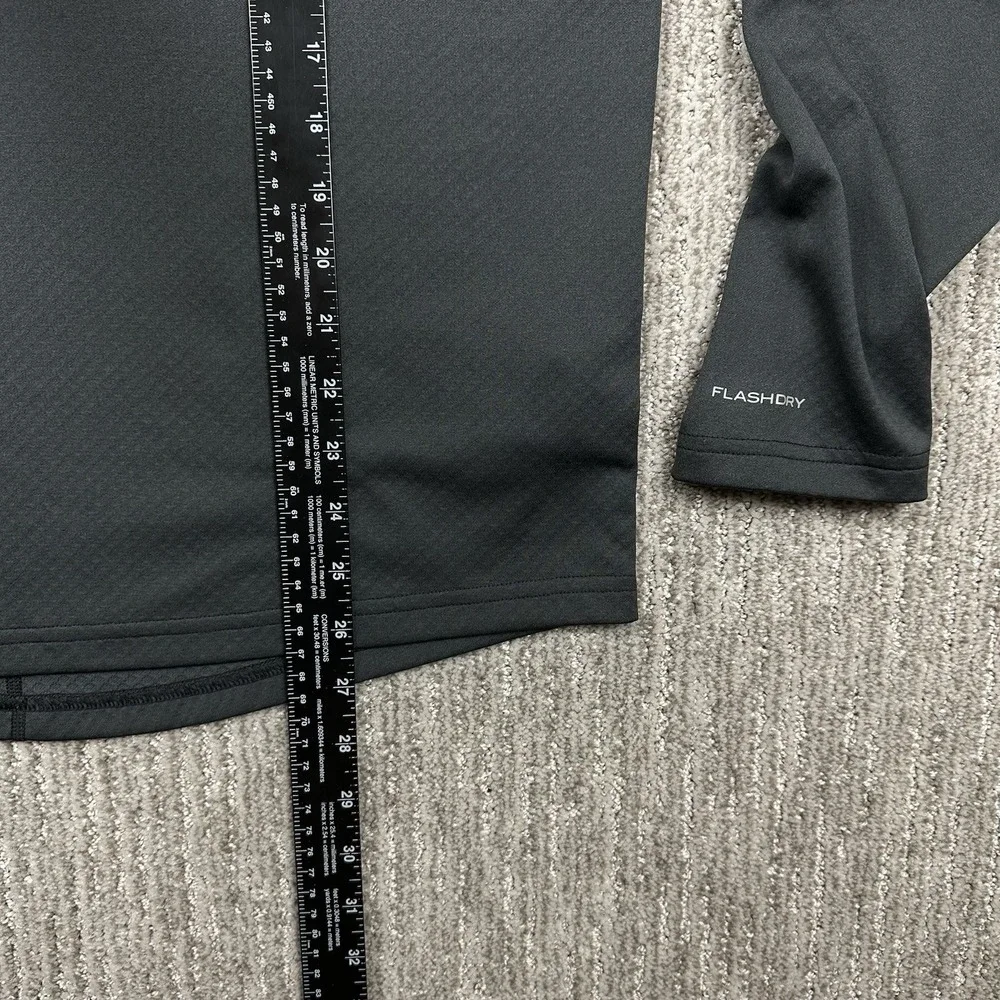 North Face Flash Dry Baselayer Shirt Men's M Black Long Sleeve